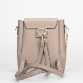 Rucsac dama piele naturala DiAmanti Catania Roz Pudra